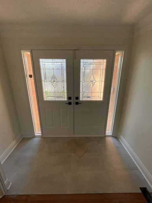 Entry doors